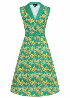 Bright & Beautiful Gracen Holiday Trip 70's Dress Multi