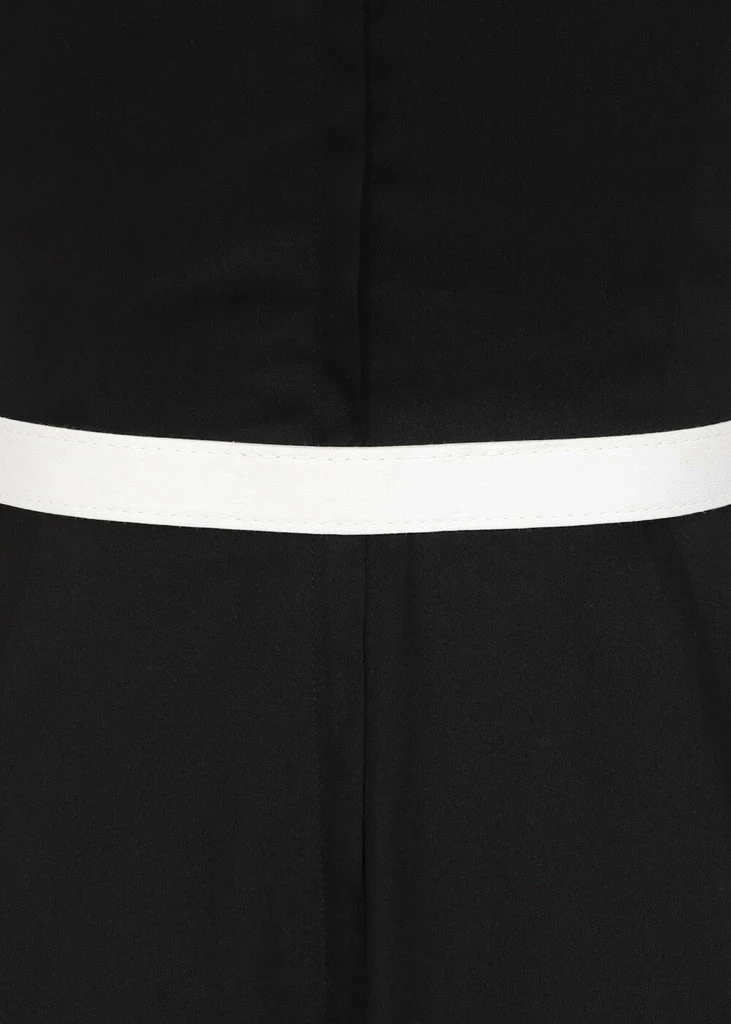 Collectif Kinsley Sailor 60's Swing Dress Black - Image 5