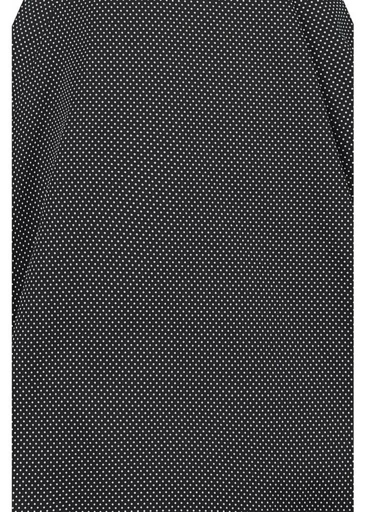 Collectif Caterina Mini Polkadot 40's Swing Dress Black - Image 5