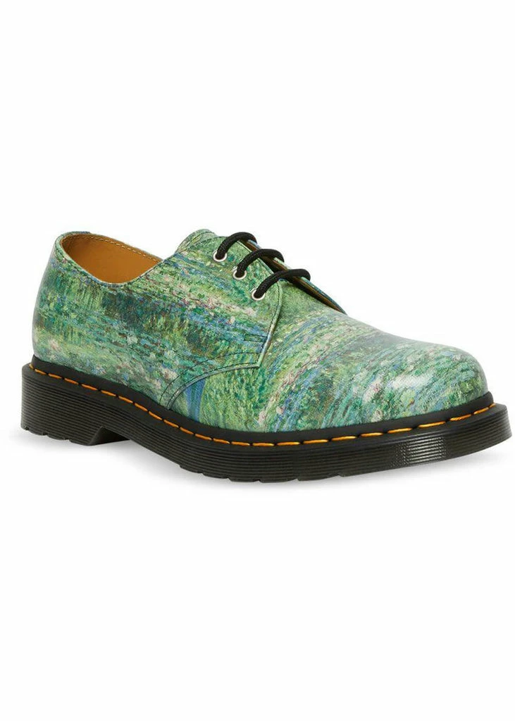 Dr. Martens X National Gallery 1461 Monet Lily Pond Shoes Multi