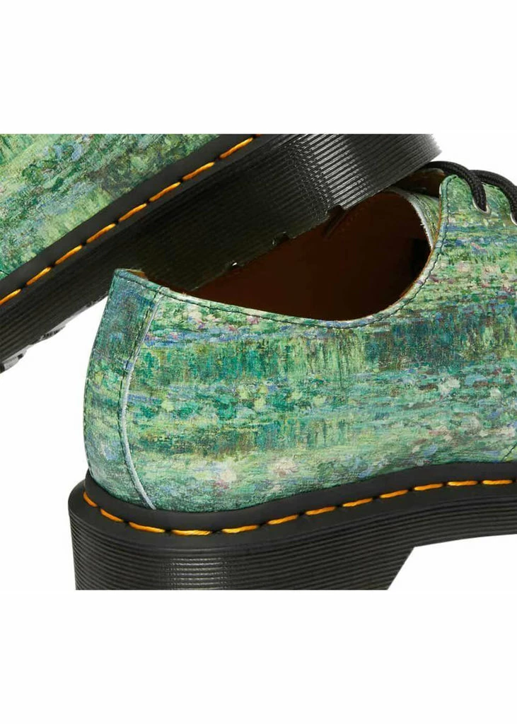 Dr. Martens X National Gallery 1461 Monet Lily Pond Shoes Multi - Image 6