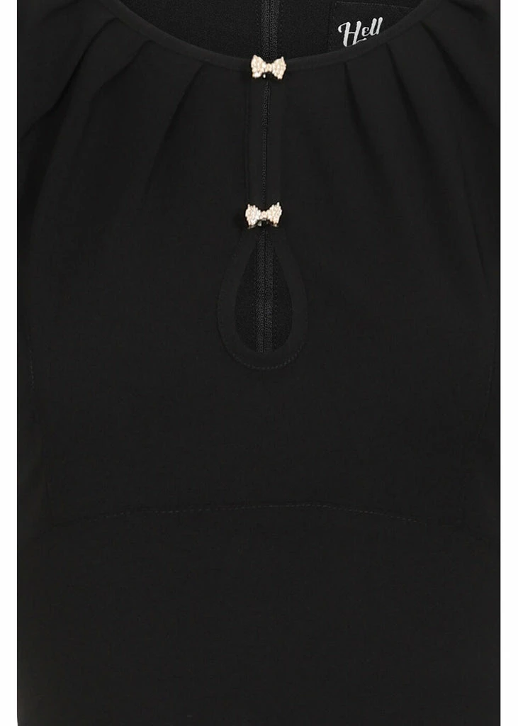 Hell Bunny Riley 40's Swing Dress Black - Image 6
