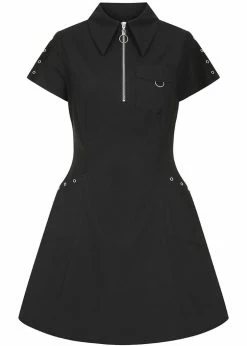 Hell Bunny Tifa Dress Black