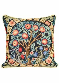 Tapestry Bags Morris Orange Tree Cushion Cover