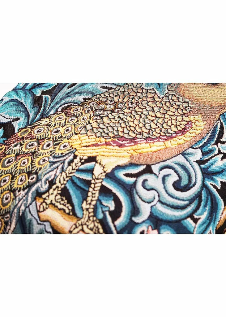 Tapestry Bags Morris The Peacock Cushion Cover - Image 2