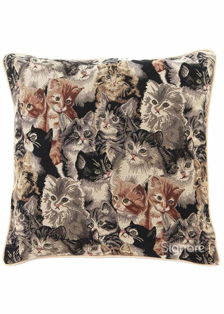 Tapestry Bags Cats Cushion Case