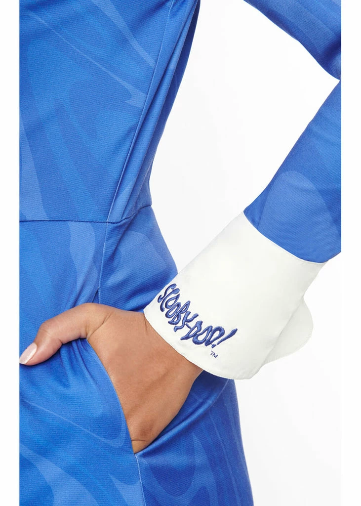 Unique Vintage X Scooby Doo Groovy 70's Dress Blue - Image 3