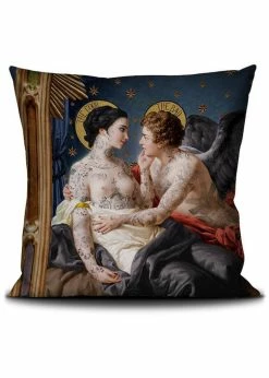 Voglio Bene L'Un Contre L'Etre Cushion Cover