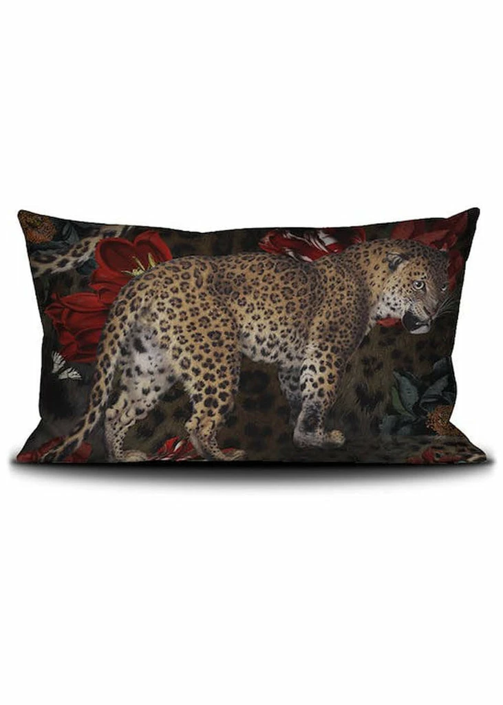 Voglio Bene Fauve Leopard Cushion Cover